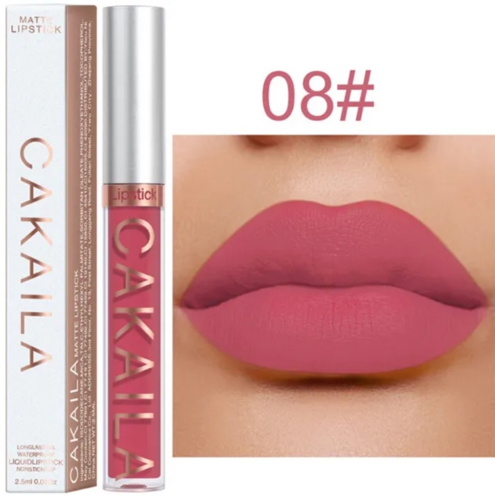 Lip Gloss Liquid Lipstick Matte Waterproof Long Lasting Lipgloss